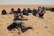 هجرة مهاجرون الحدود التونسية الليبية 