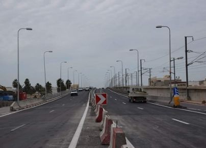 جسر مفترق بن دحة وزارة التجهيز التونسية