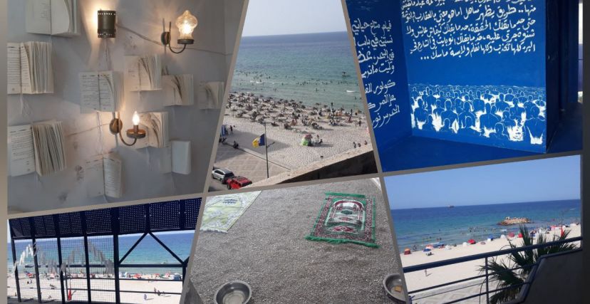 فنانون يؤثثون أعمالًا فنية في فندق قديم دعمًا للسياحة الثقافية في تونس